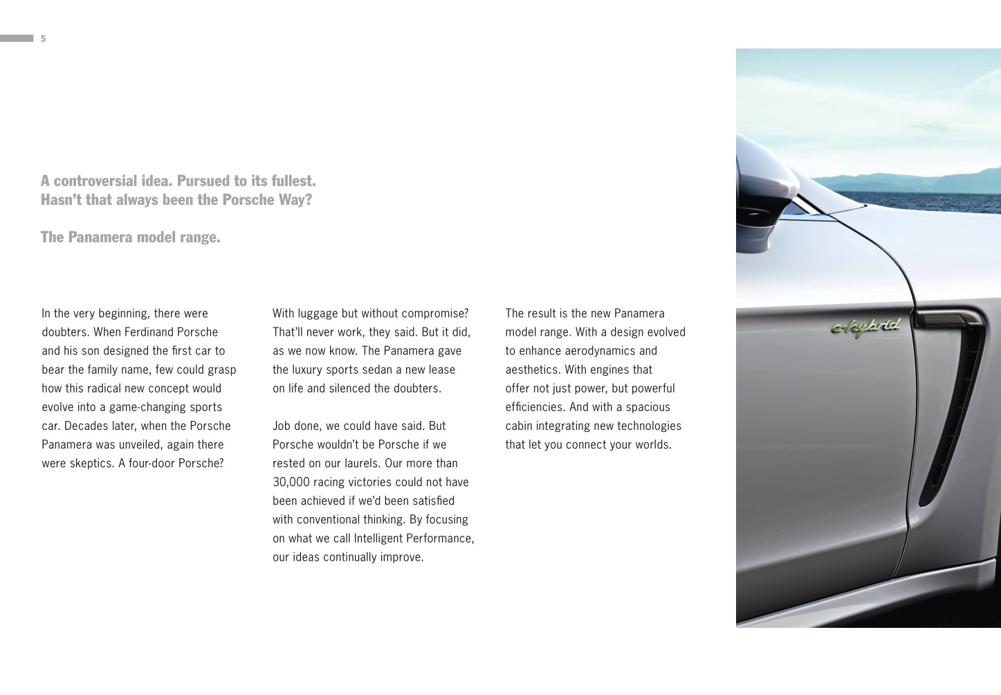 2014 Porsche Panamera Brochure Page 15